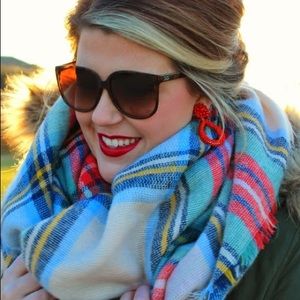 Lisi Lerch “Kate” Earrings in Red